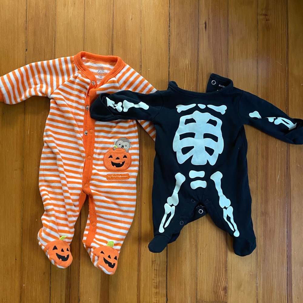 newborn Halloween onesies
